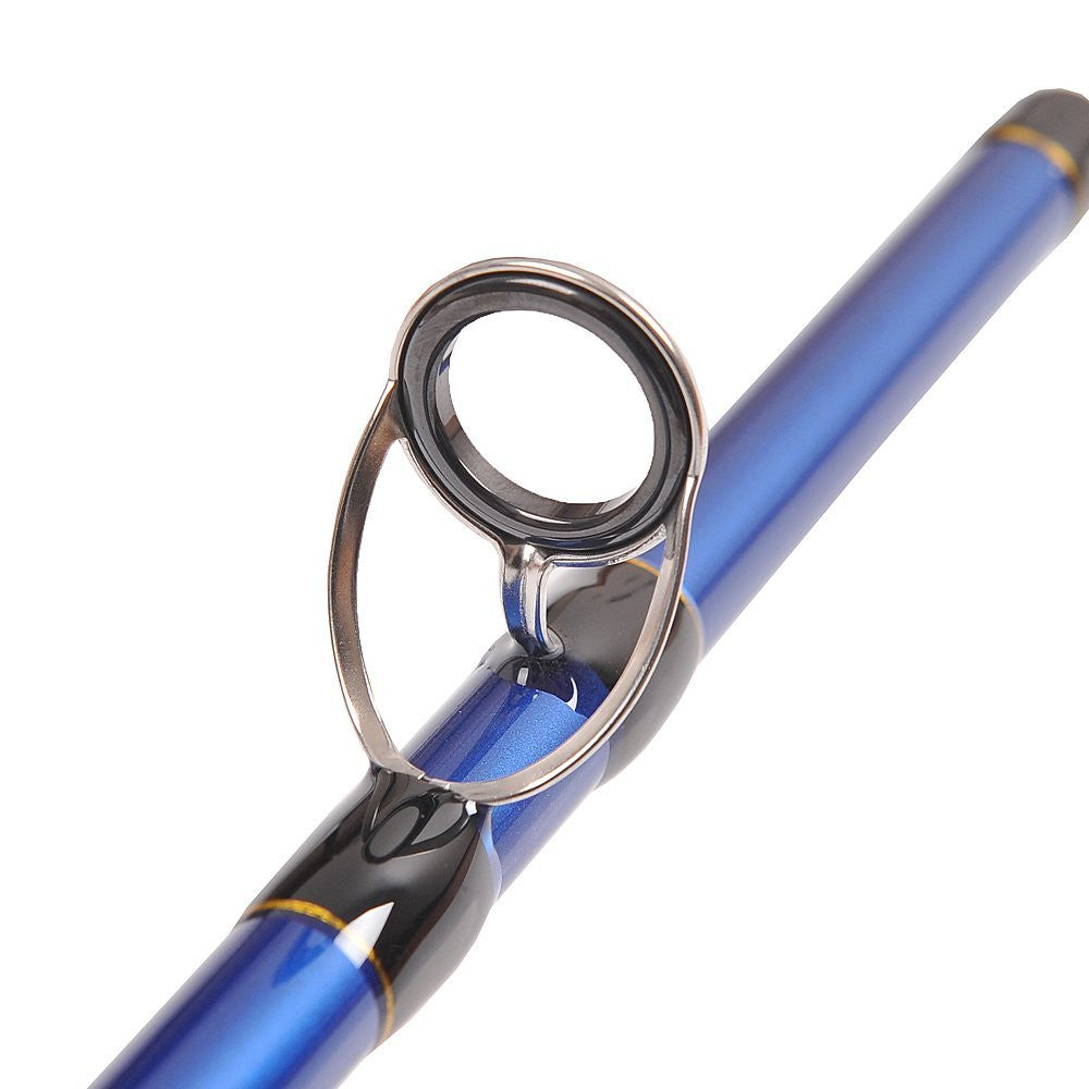 Fiblink 2-Piece Saltwater Spinning Fishing Rod Offshore Graphite Porta – fiblink