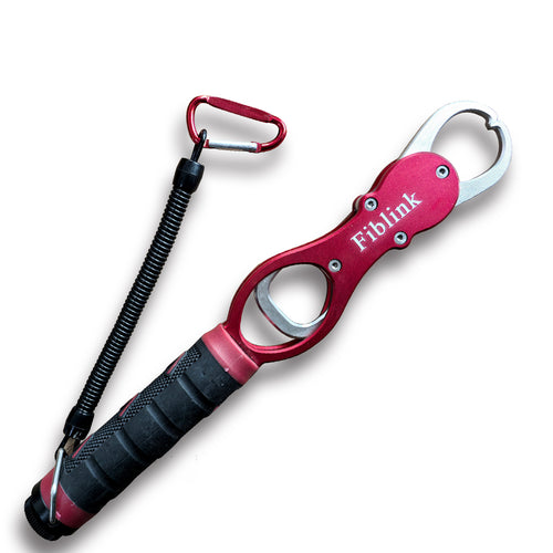 Fiblink Stainless Steel Fish Lip Gripper Portable Fish Holder