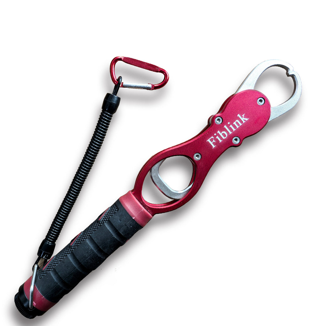 Fiblink Stainless Steel Fish Lip Gripper Portable Fish Holder