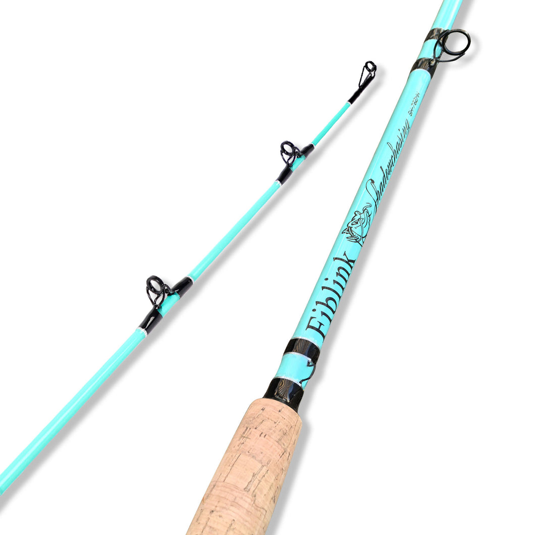 custom catfish fishing rods Fiblink Catfish Fishing Rods, 2 Piece Catfishing Pole, Portable Travel – fiblink