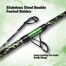 Fiblink Surf Fishing Rod,Carbon Fiber Surf Rod,2Piece/3Piece/4Piece Travel Fishing Rod 9'6"/10'/12'/15'