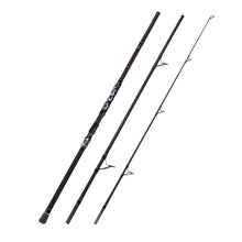 Fiblink Surf Fishing Rod,Portable Spinning Rod,3 Piece Travel Fishing Pole,Carbon Fiber Surf Rod,Stainless Steel Guides with Ceramic Rings,No-Slip Grip(10'6"/12')