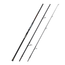Fiblink Surf Fishing Rod,Portable Spinning Rod,3 Piece Travel Fishing Pole,Carbon Fiber Surf Rod,Stainless Steel Guides with Ceramic Rings,No-Slip Grip(10'6"/12')