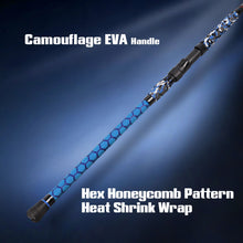 Fiblink Surf Fishing Rod,Portable Casting Rod,3 Piece Travel Fishing Pole,Carbon Fiber Surf Rod,Stainless Steel Guides with Ceramic Rings,No-Slip Grip(10'/12')