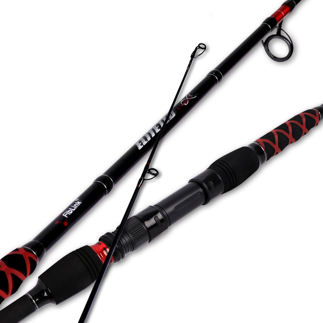 Fiblink Surf Spinning Fishing Rod 2-Piece/3-Piece Carbon Fiber Travel fiblink Fiblink Surf Spinning Fishing Rod 2-Piece/3-Piece Carbon Fiber Travel fiblink