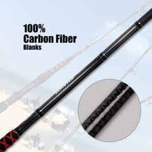 Fiblink Surf Spinning Fishing Rod 2-Piece/3-Piece Carbon Fiber Travel Fishing Rod (9-Feet / 11-Feet & 12-Feet & 15-Feet)