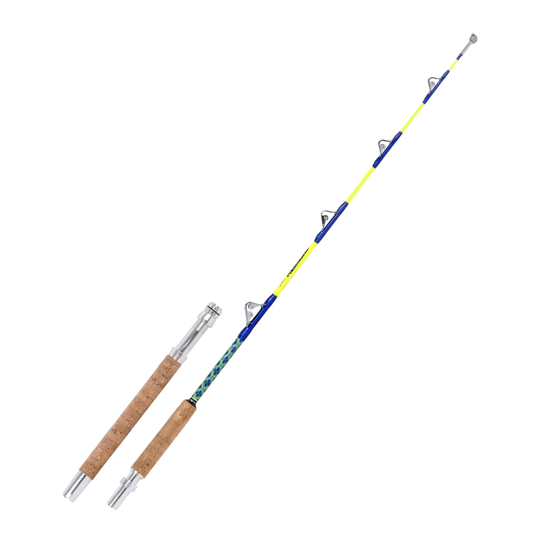 Fiblink 1-Piece/2-Piece Saltwater Offshore Trolling Rod Big Game Rod C – fiblink