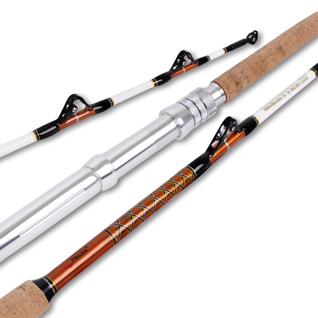 Fiblink 2-Piece Saltwater Offshore Trolling Rod Big Game Rod Conventio – fiblink Fiblink 2-Piece Saltwater Offshore Trolling Rod Big Game Rod Conventio – fiblink