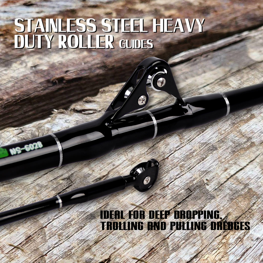 Fiblink Saltwater Offshore Fishing Rod 2 Piece Portable Deep Sea Troll – fiblink Fiblink Saltwater Offshore Fishing Rod 2 Piece Portable Deep Sea Troll – fiblink