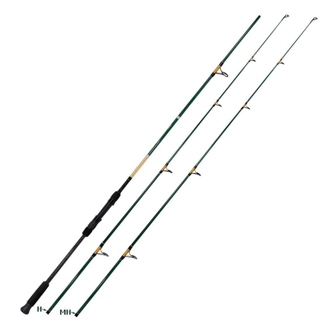 10 meter fiberglass fishing pole Fiblink Surf Fishing Rod Carbon Spinning Rod Portable Travel Beach Sur – fiblink