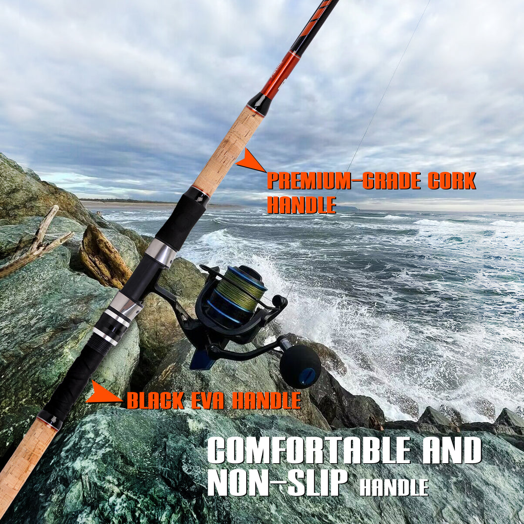 Fiblink Surf Rod Carbon Fiber Surf Fishing Rod Portabel Travel Fishing – fiblink Fiblink Surf Rod Carbon Fiber Surf Fishing Rod Portabel Travel Fishing – fiblink