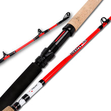 Fiblink Catfish Fishing Rods 7'6"/9'/12'Catfish Pole 1 Piece/2 Piece Portable Travel Cat Catfishing Casting Rod (Medium Heavy/Heavy/Extra Heavy)