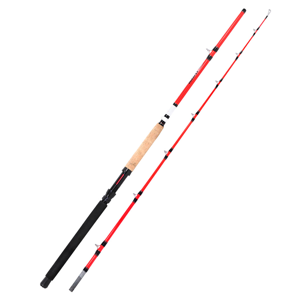 Fiblink Catfish Fishing Rods 7'6"/9'/12'Catfish Pole 1 Piece/2 Piece P fiblink Fiblink Catfish Fishing Rods 7'6"/9'/12'Catfish Pole 1 Piece/2 Piece P fiblink