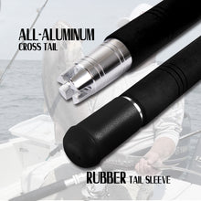 Fiblink Saltwater Offshore Heavy Trolling Fishing Rod Big Game Conventional Boat Fishing Roller Rod Pole with All Roller Guides (5'1"/6'/7'6")