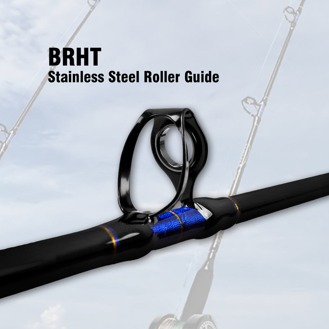 Fiblink 1-Piece Conventional Boat Rod Saltwater Offshore Graphite Spin fiblink Fiblink 1-Piece Conventional Boat Rod Saltwater Offshore Graphite Spin fiblink