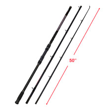 Fiblink Surf Fishing Rod 3 Piece Portable Travel Casting Rod Saltwater Surf Rod (9'/10'/12'/13')