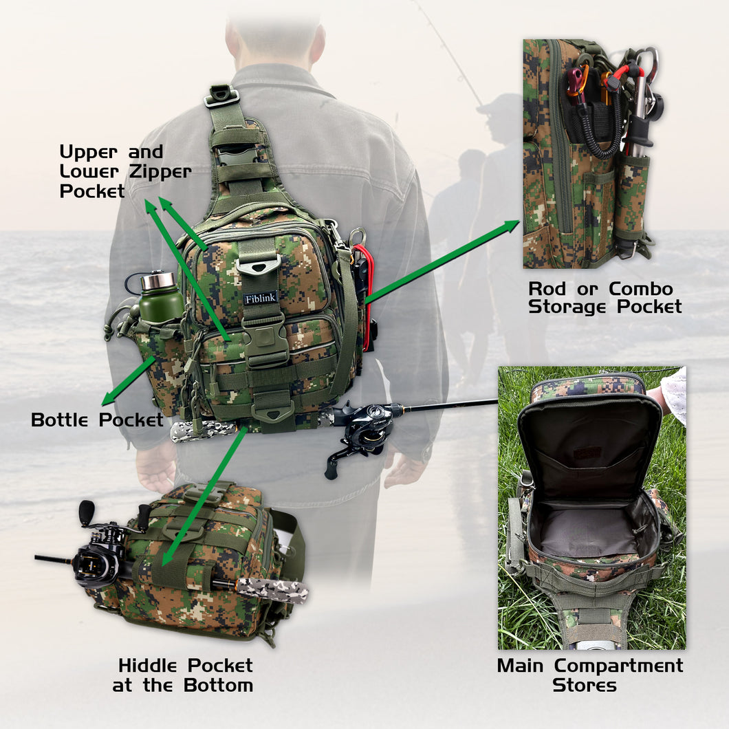 blisswill outdoor tackle bag Fiblink Backpack Water-resistant Hunting Bag Kit Bag Hunter's Backpack – fiblink