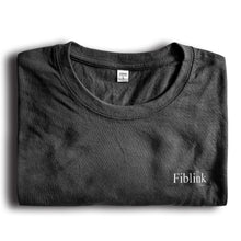 Fiblink Men's Cotton Crew Neck T-Shirt - Soft Breathable Basic for All-Day Comfort