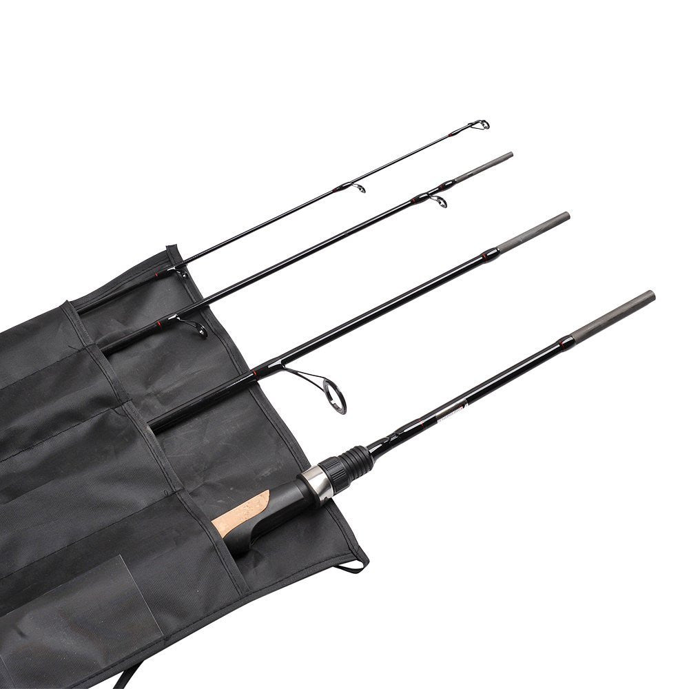 Surf Spinning Fishing Rod 4-Piece Graphite Travel Fishing Pole 11/13/15  Feet New