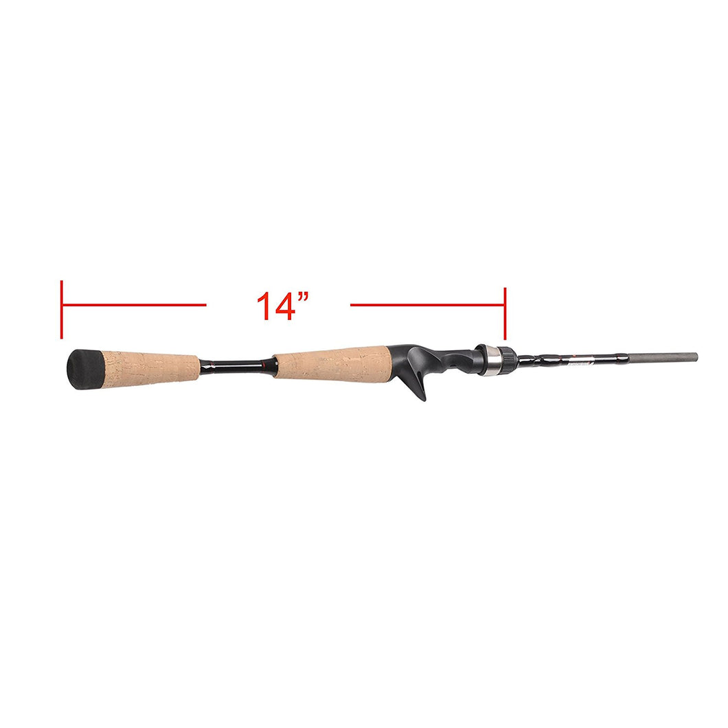 Fiblink 4 Pieces Travel Casting Rod Graphite Baitcasting Fishing Rod P – fiblink Fiblink 4 Pieces Travel Casting Rod Graphite Baitcasting Fishing Rod P – fiblink