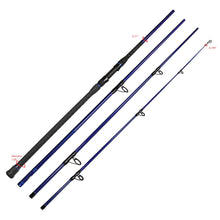 Fiblink Surf Spinning & Casting Fishing Rod Carbon Fiber Travel Fishing Rod(11-Feet & 12-Feet & 13-Feet & 15-Feet)