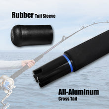 Fiblink 1-Piece Trolling Rod Saltwater Deep Dropper 6-Feet Big Game Rod Conventional Boat Fishing Pole