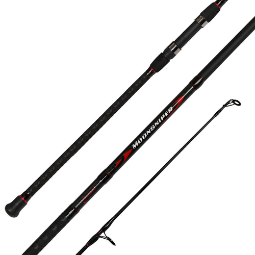 Fiblink 3-Piece Spinning Rod Heavy Spinning Fishing Rod Portable Fishing Rod Gra