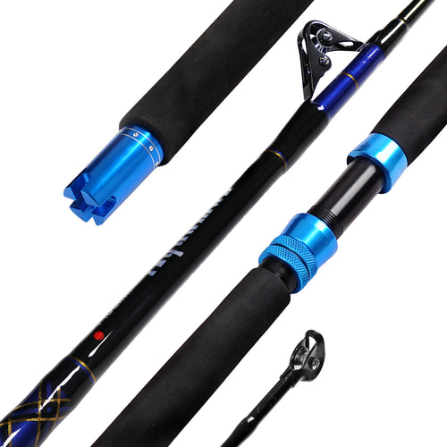 Fiblink Fishing Trolling Rod 1 Piece Saltwater Offshore Heavy Roller Rod Big  Name Conventional Boat Camo Fishing Pole (6'6,80-120lb): Buy Online at  Best Price in UAE 