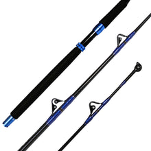 Fiblink 1-Piece Saltwater Offshore Trolling Rod Conventional Boat Rod Roller Fishing Pole(6-Feet, 30-50lb/50-80lb/80-120lb)