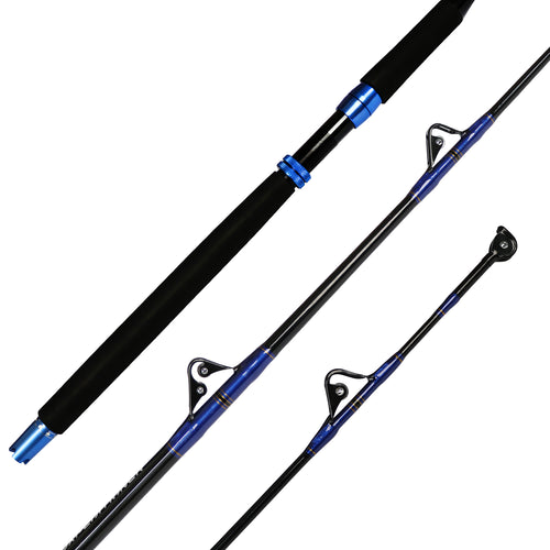  Fiblink Bent Butt Fishing Rod 2-Piece Saltwater Offshore  Trolling Rod Big Game Roller Rod (2 Pcs - 5'6- 80-120lb Bent Butt) :  Sports & Outdoors