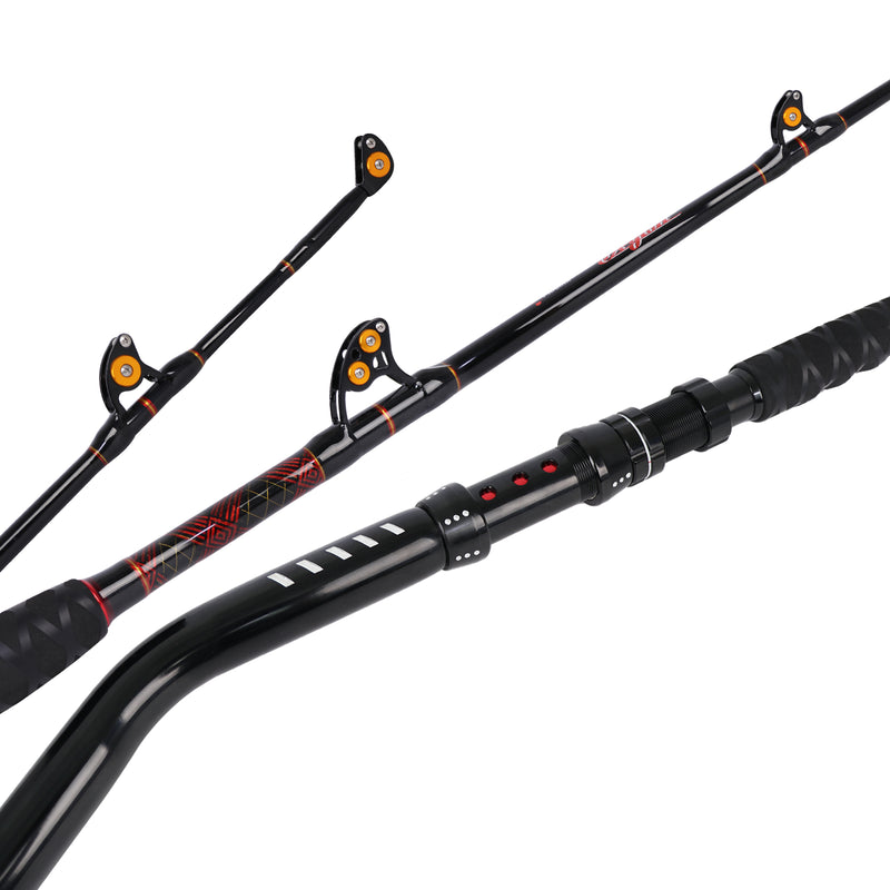 Fiblink Bent Butt Trolling Rod 2-Piece Saltwater Offshore Fishing Rod – fiblink